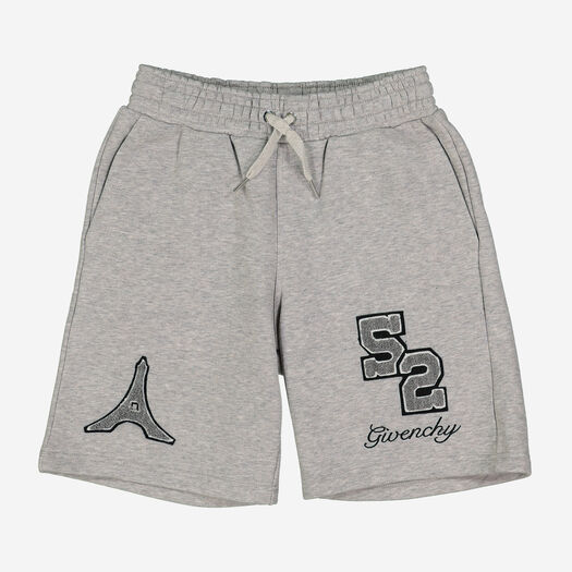 Givenchy Grey Marl Sweat Shorts