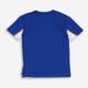 Blue & White Colour Block T Shirt - Image 2 - please select to enlarge image