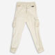 Cream Cargo Cuffed Joggers - Image 2 - please select to enlarge image