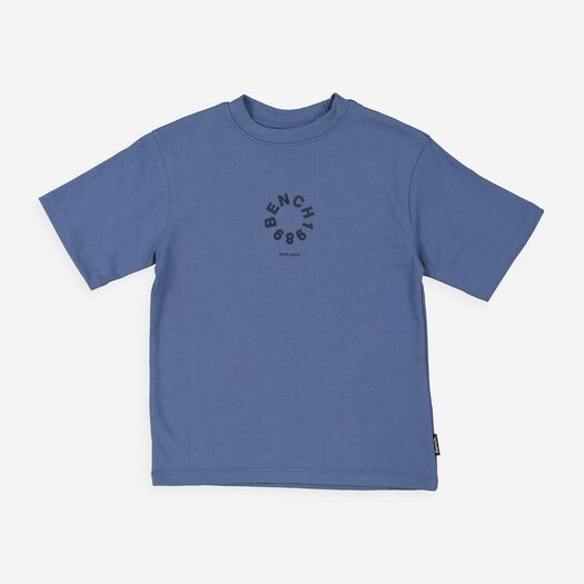 Bench Mid Blue Medium Weight T Shirt