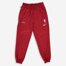 Red Cuffed Ankle Joggers