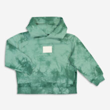 Green Tie Dye Hoodie