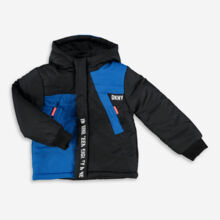 Black & Blue Padded Jacket