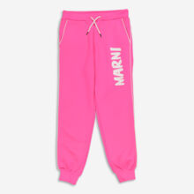 Pink Drawstring Cuffed Joggers