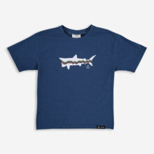 Blue Branded Shark T Shirt