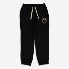 Black Cuffed Ankle Joggers