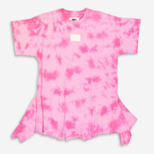 Pink Tie Dye T Shirt Dress