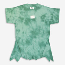 Green Tie Dye T Shirt Dress