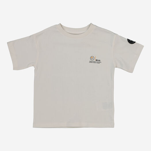 Cremefarbenes T-Shirt mit Logo  - Bild 1 - bitte auswählen, um das Bild zu vergrößern