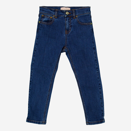 Blaue Skinny Fit Jeans - Bild 1 - bitte auswählen, um das Bild zu vergrößern