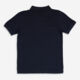 Navy Branded Polo Shirt - Image 2 - please select to enlarge image