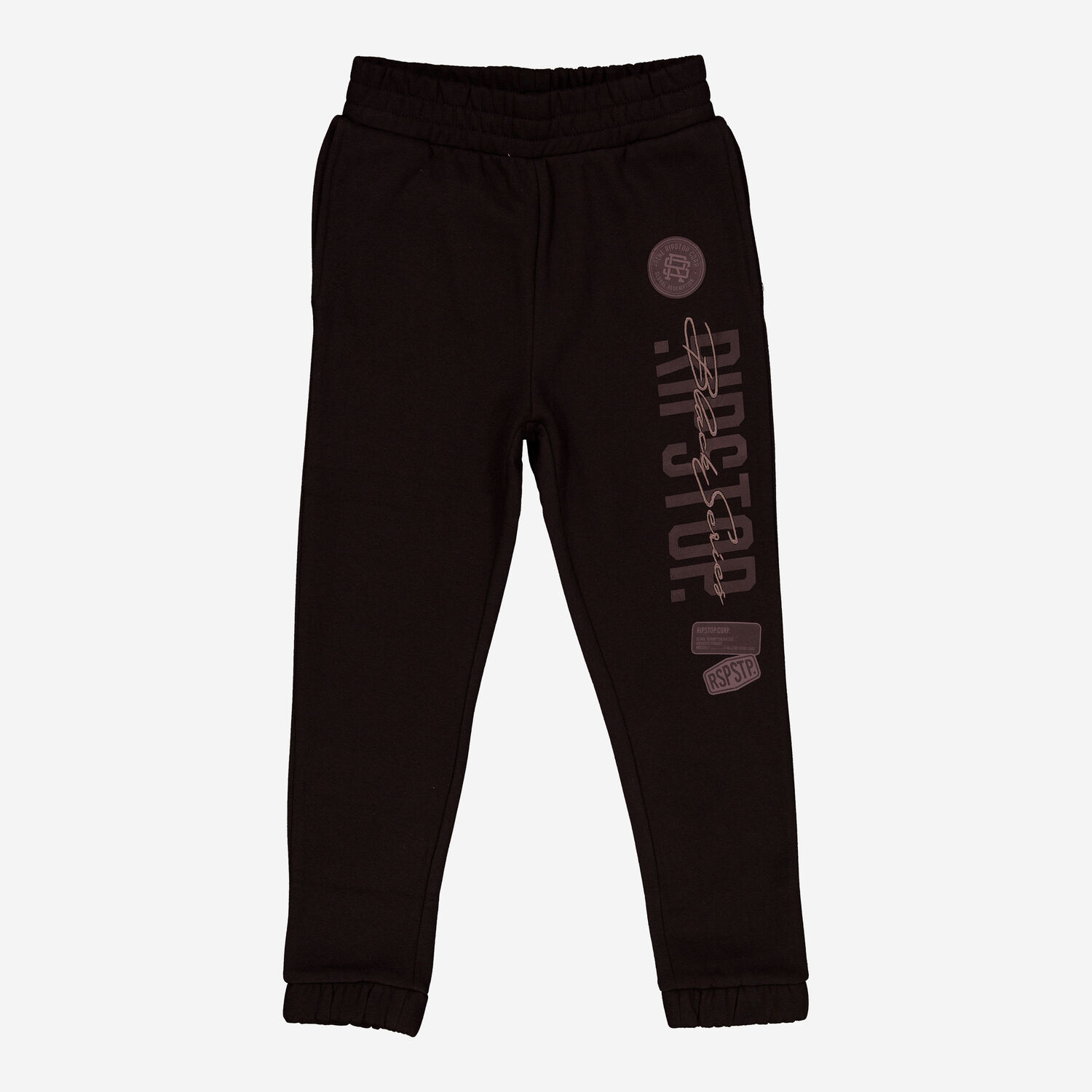 Clothing Joggers With Designs On Them Black Logo Design Joggers TK