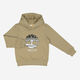 Olive Hooded Sweatshirt  - Image 1 - please select to enlarge image