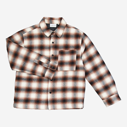 Mehrfarbiges Shacket mit Karomuster - Bild 1 - bitte auswählen, um das Bild zu vergrößern