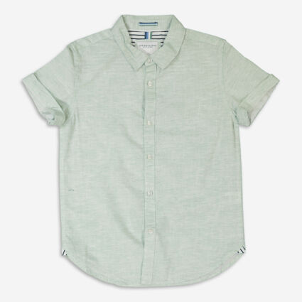 Sage Green Shirt - Image 1 - please select to enlarge image