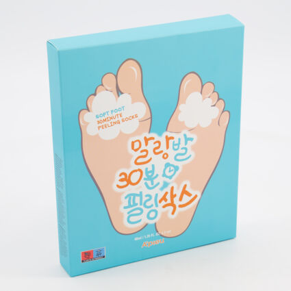 Soft Foot Peeling Socks 40ml - Image 1 - please select to enlarge image