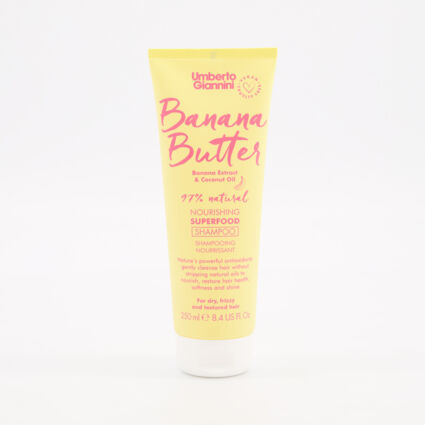Banana Butter Shampoo 250ml - Image 1 - please select to enlarge image