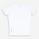 White Split Leaf T Shirt - Image 2 - please select to enlarge image