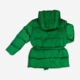 Green Belted Puffer Coat  - Image 2 - please select to enlarge image