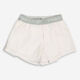 White Glittery Waistband Shorts - Image 1 - please select to enlarge image