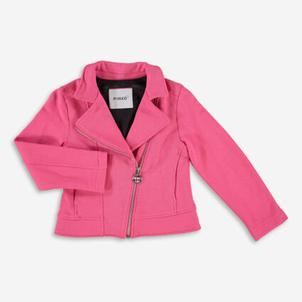 Pink Zip Jacket  - Image 1 - please select to enlarge image