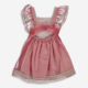 Pink Mesh Occasion Dress - Image 2 - please select to enlarge image
