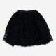 Navy Sequin Striped Tutu Skirt - Image 1 - please select to enlarge image