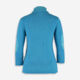 Blue Roll Neck Wool Jumper - Image 2 - please select to enlarge image