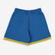 Blue & Yellow Layered Shorts  - Image 2 - please select to enlarge image