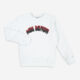 White Scritta Sweatshirt - Image 1 - please select to enlarge image
