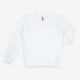 White Scritta Sweatshirt - Image 2 - please select to enlarge image