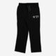 Black Drawstring Straight Joggers - Image 1 - please select to enlarge image