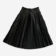 Black Pleated Skirt - Image 1 - please select to enlarge image