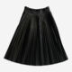 Black Pleated Skirt - Image 2 - please select to enlarge image