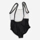 Black & White Branded Swim Suit - Image 2 - please select to enlarge image