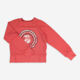 Red Varsity Sweatshirt - Image 1 - please select to enlarge image