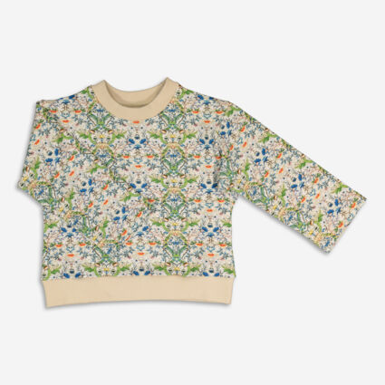 Multicolour Floral Sweatshirt - Image 1 - please select to enlarge image