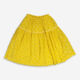 Yellow Embroidered Spot Skirt  - Image 2 - please select to enlarge image