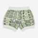 Green & Cream Garden Shorts - Image 2 - please select to enlarge image