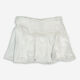 Silver Tone Pleated Skirt - Image 1 - please select to enlarge image