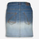 Blue Ombre Denim Mini Skirt  - Image 2 - please select to enlarge image