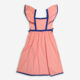 Pink Piped Dress - Image 2 - please select to enlarge image