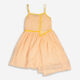 Pastel Orange Sleeveless Dress - Image 1 - please select to enlarge image