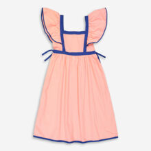 Pink & Blue Lined Dress