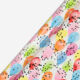 Multicolour Primary Balloons Gift Wrap 76x370cm - Image 1 - please select to enlarge image