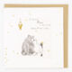White Bear & Girl Mothers Day Card  - Image 1 - please select to enlarge image