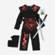 Black Ninja Fancy Dress Outfit - Image 1 - please select to enlarge image