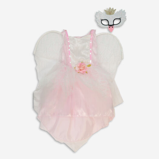 Swan Fairy Fancy Dress Costume - Image 1 - please select to enlarge image