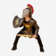 Gold & Black Gladiator Fancy Dress Set - Image 3 - please select to enlarge image