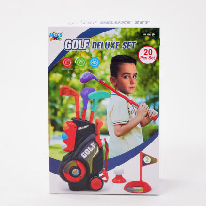 Multicolour Golf Game Caddy Set - Image 1 - please select to enlarge image